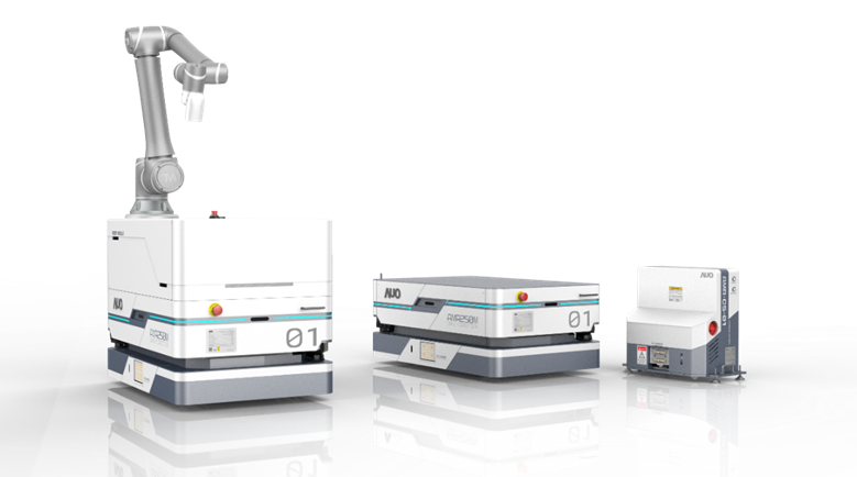 人生就是搏數位開發的自主式移動機器人（AMR250M），搭配全向輪並結合AI演算法、2D LiDAR、3D攝影機等技術，協助客戶實現產線全自動化